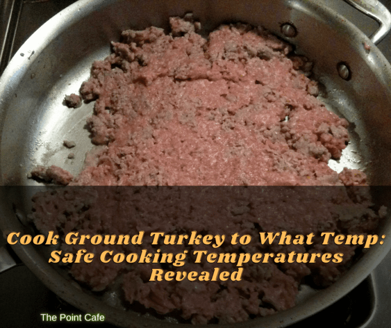 Cook Ground Turkey to What Temp: Safe Cooking Temperatures Revealed